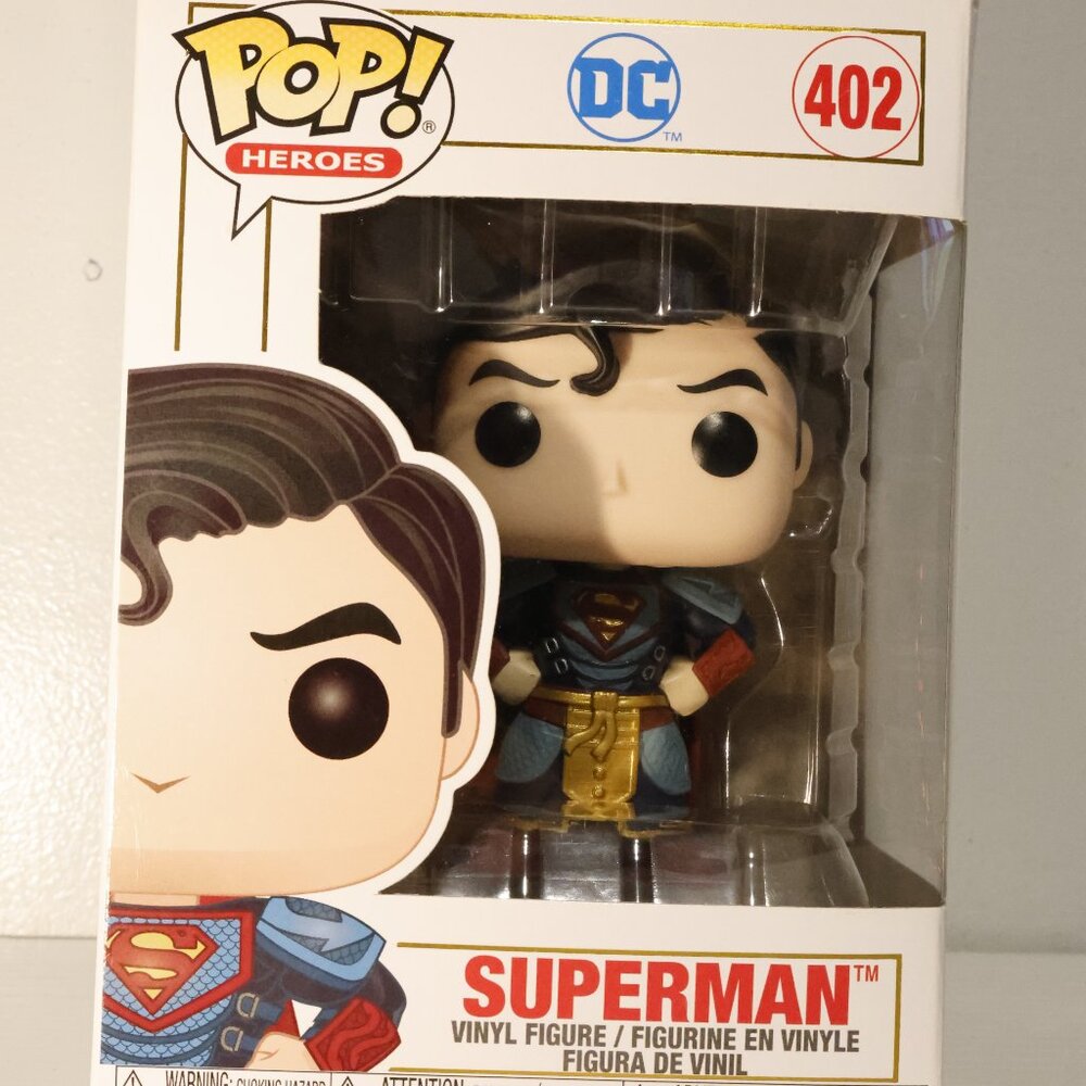 Funko POP! DC SUPERMAN (IMPERIAL PALACE) #402 Heroes NEW